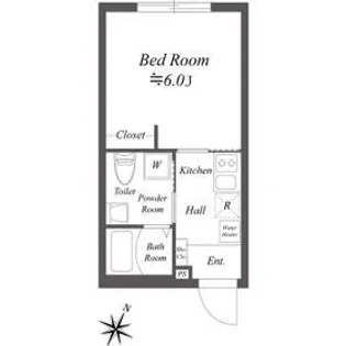 IMEX白金【5階】の間取り