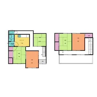 愛知県常滑市保示町1【一戸建】の間取り