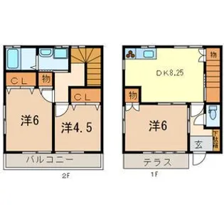 埼玉県入間市下藤沢3【一戸建】の間取り