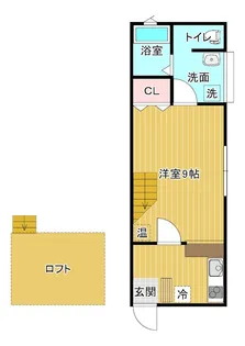 クエストU【2階】の間取り