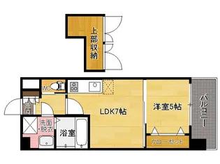 ORIENT BLD NO.87 マリアージュステーション【5階】の間取り