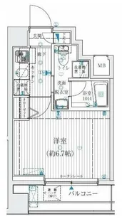 神奈川県横浜市南区宮元町1【マンション】の間取り