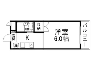 パラドール円町【2階】の間取り