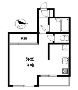 ビューパレス南台【3階】の間取り