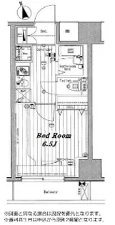 メイクスデザイン住吉IV【9階】の間取り