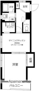 ベルメゾン宇野【2階】の間取り