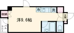 ローレル三ツ輪【1階】の間取り