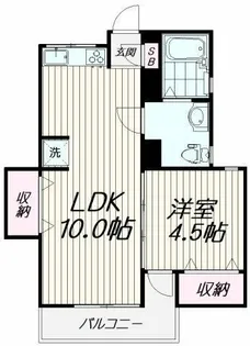 第2シャトレー青山 ☆【2階】の間取り