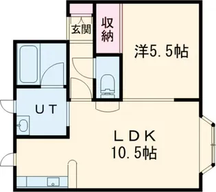 美登里2000【2階】の間取り