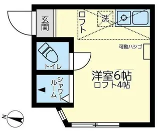 ユナイトあさひマルレーヌ【1階】の間取り