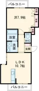 Nimes【2階】の間取り