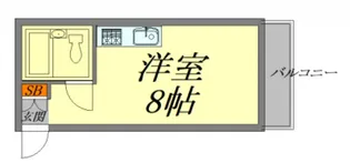 広島県広島市西区庚午北1【マンション】の間取り
