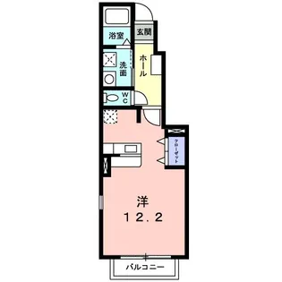 コージ ハウス ソルトバレー【1階】の間取り