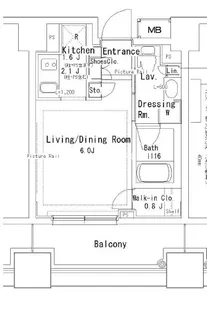 パークアクシス御茶ノ水ステージ【3階】の間取り