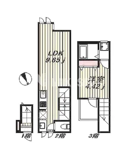BEテラス学芸大学【2階】の間取り