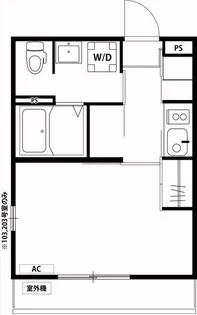 神奈川県横浜市青葉区榎が丘【アパート】の間取り