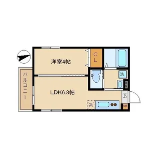 東京都中野区東中野1【マンション】の間取り