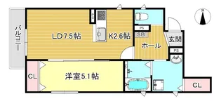 Danke Court【3階】の間取り