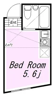 センチュリオン石川町【1階】の間取り