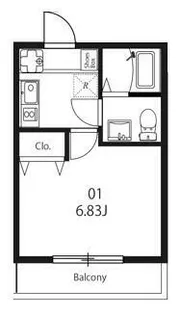 神奈川県横浜市保土ヶ谷区西谷町【アパート】の間取り