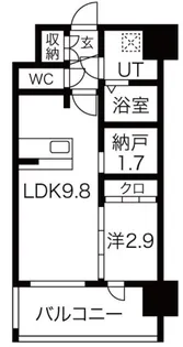エストワン東大阪2【12階】の間取り
