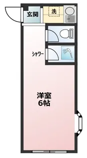 アスターハイム喜沢【3階】の間取り