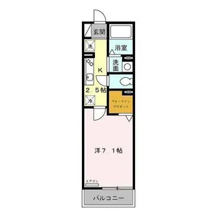 東京都杉並区下井草3【アパート】の間取り