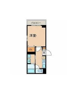 シェリー鷹番【1階】の間取り