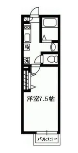 アマーヴィレ櫻井【2階】の間取り