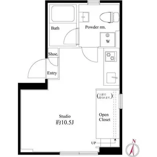 東京都板橋区小豆沢3【アパート】の間取り