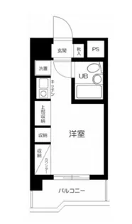 スカイコート明大前第2【4階】の間取り