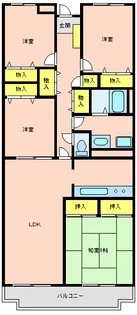 神奈川県川崎市高津区末長1【マンション】の間取り