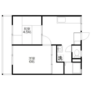 峰岸パナハイツ【2階】の間取り