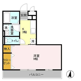The Ritz TAKANO【2階】の間取り