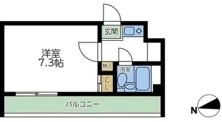 スワースモアSS棟【3階】の間取り