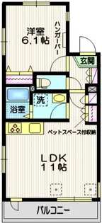 サン桂台【2階】の間取り