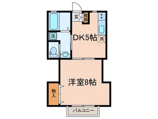 メゾンK【1階】の間取り