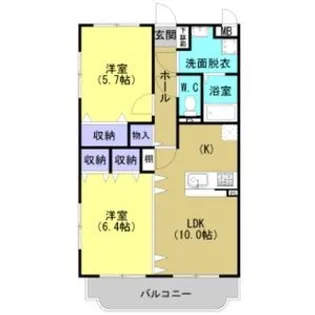 Y&M SOCIE【3階】の間取り