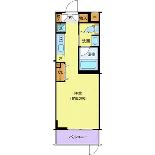 ジェノヴィア東向島IIIスカイガーデン【1階】の間取り