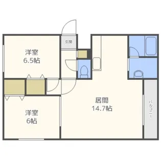 Pine village【4階】の間取り