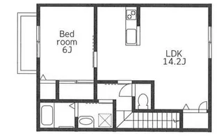 プルームガーデンI【2階】の間取り