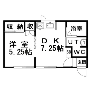 アーバンコートFs【1階】の間取り