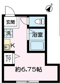 Gハウス西谷【1階】の間取り