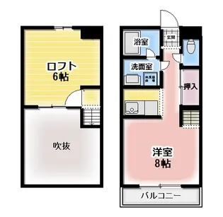 バウハウス【1階】の間取り