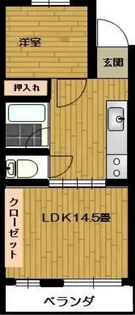 亀有第10ウィーンハイツ【5階】の間取り