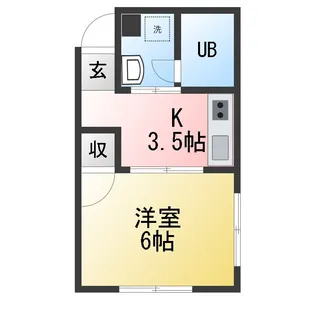 シャルムカトー【3階】の間取り