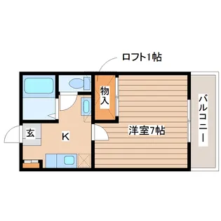 セントラルハイツ【1階】の間取り