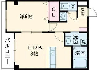 ルメルシエ【9階】の間取り