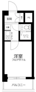 Apartment祐天寺【2階】の間取り