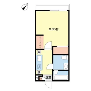 リベール久喜【3階】の間取り